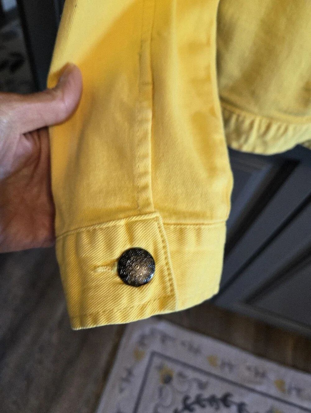 SKYE'S THE LIMIT YELLOW JEAN JACKET P/M